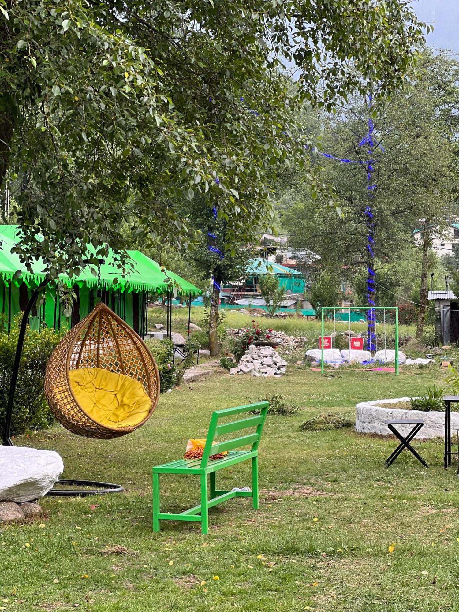 Himalayan Riverside Swiss Cottage Tents, Manali Buitenkant foto